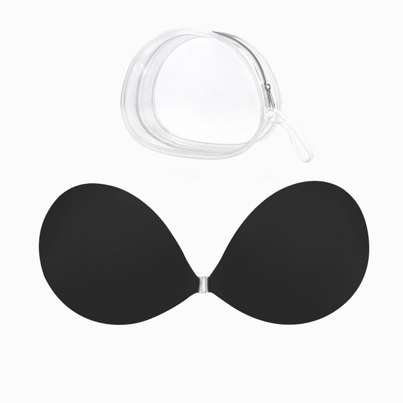 Soutien-gorge adhésif invisible sans bretelles - Noir - F - image 2