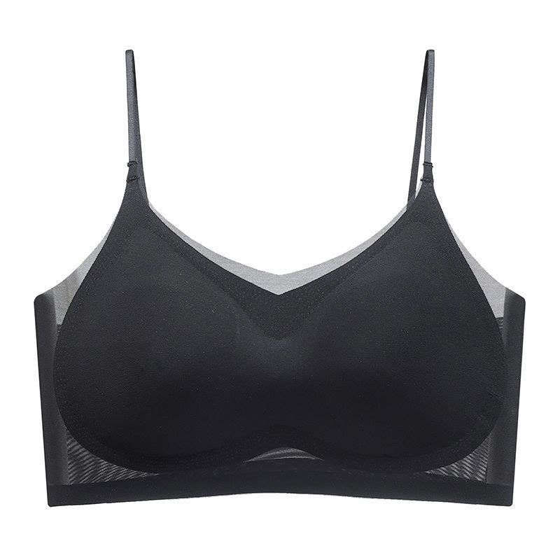 Soutien-gorge sans armatures en soie glacée grande taille (lot de 2)