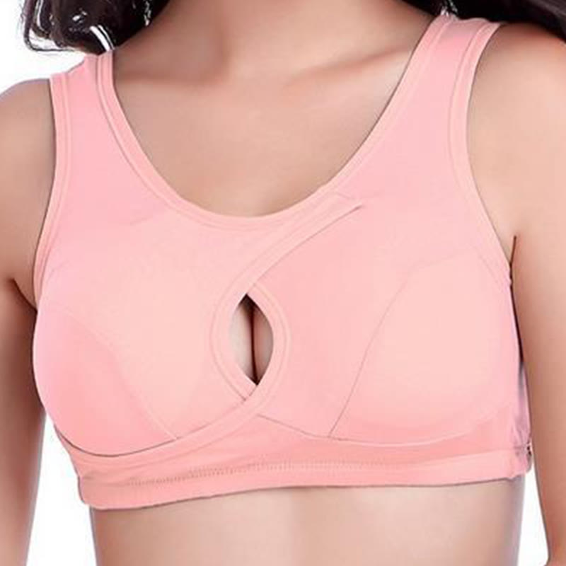 Soutien-gorge de sport sans fil anti-affaissement