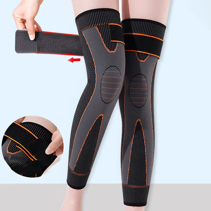 Manchon de cuisse chaud pour articulations grande taille