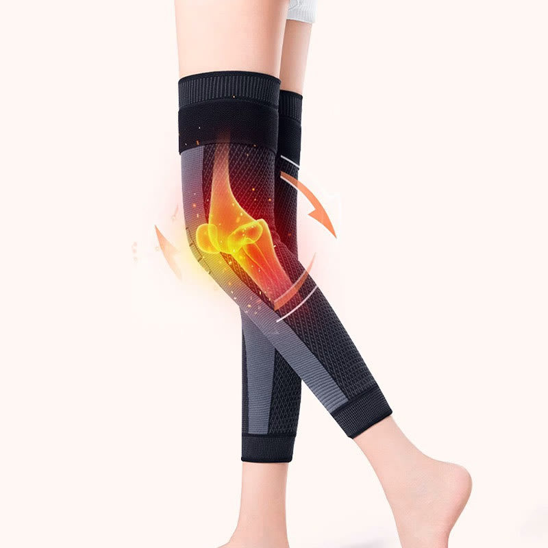 Manchon de cuisse chaud pour articulations grande taille