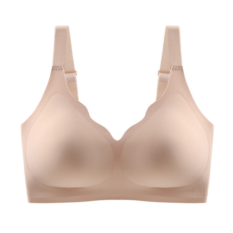 Soutien-gorge sans armatures lisse et sans coutures grande taille