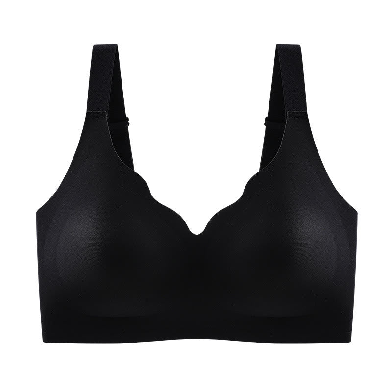 Soutien-gorge sans armatures lisse et sans coutures grande taille
