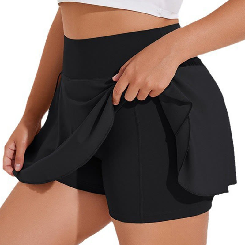 Jupe de sport plissée grande taille pour le tennis et le fitness - image 7