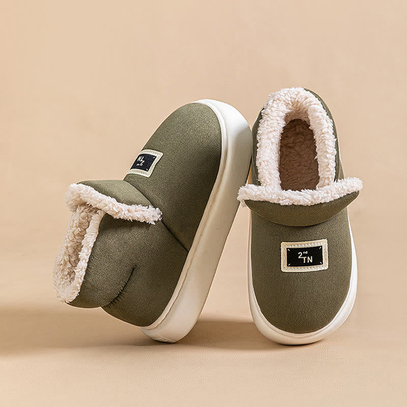 Chaussons souples en mousse à mémoire de forme grande taille - Vert armée - EU43-44 (US9-10) - image 11