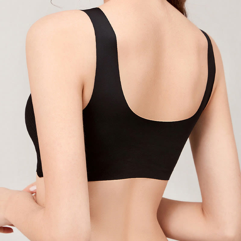 Soutien-gorge push-up sans coutures grande taille