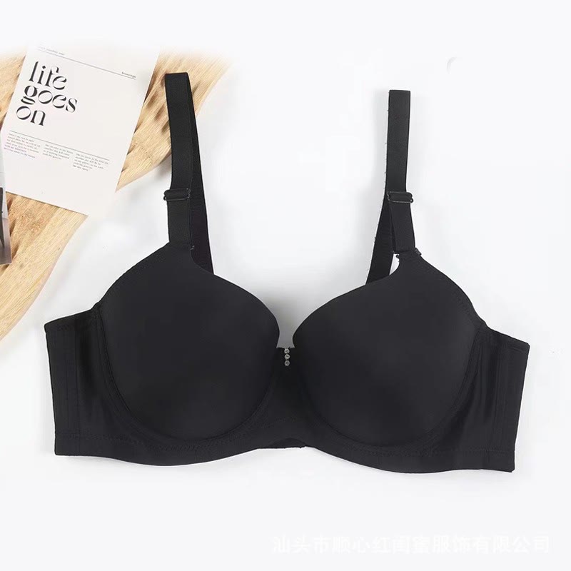Soutien-gorge push-up à armatures, fin et lisse, sans coutures