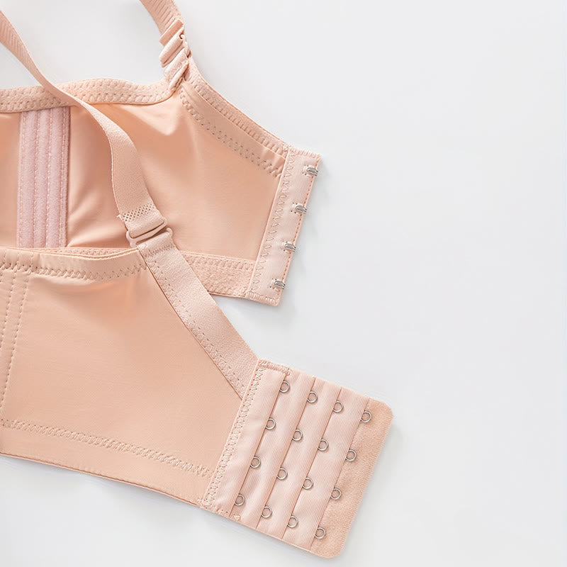 Soutien-gorge push-up à armatures, fin et lisse, sans coutures