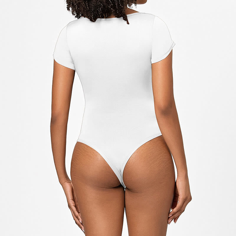 Combinaison slim sexy de couleur unie