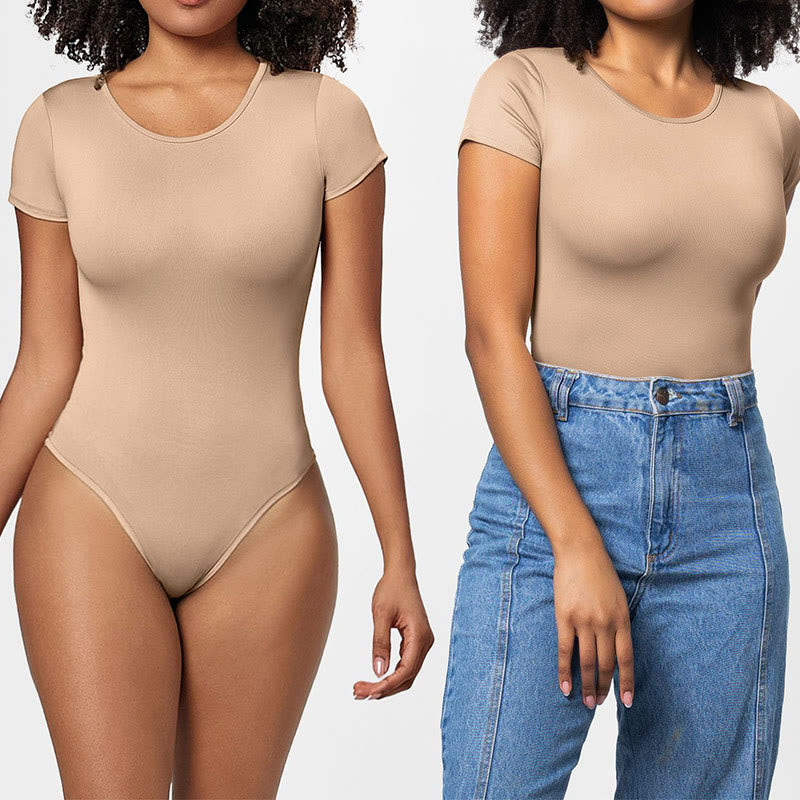 Combinaison slim sexy de couleur unie