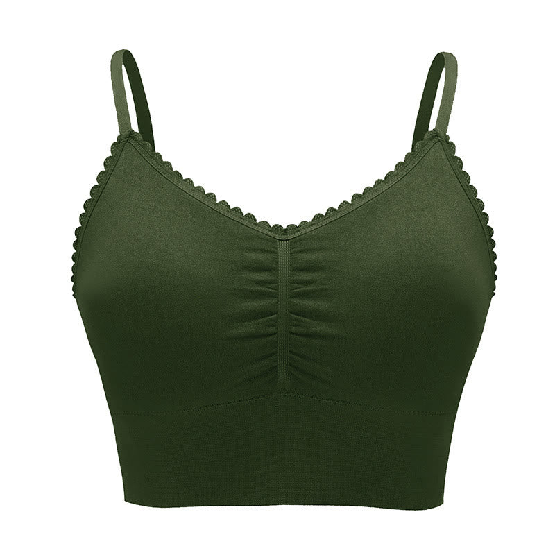 Soutien-gorge une pièce sans couture grande taille pour vêtements d'extérieur