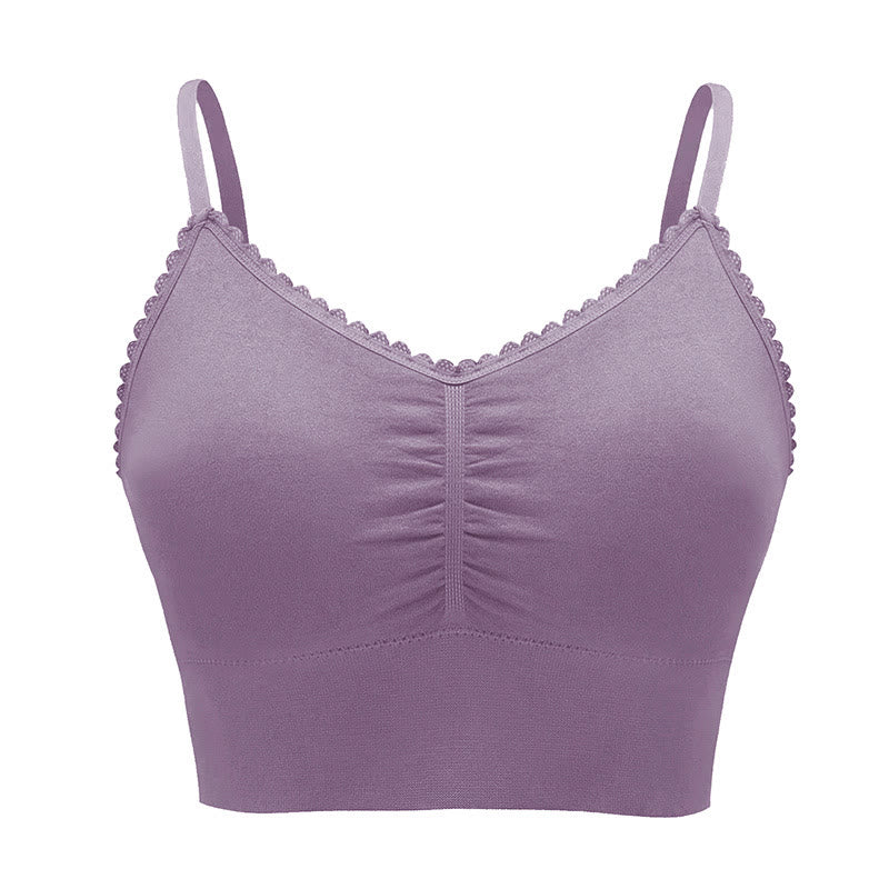 Soutien-gorge une pièce sans couture grande taille pour vêtements d'extérieur
