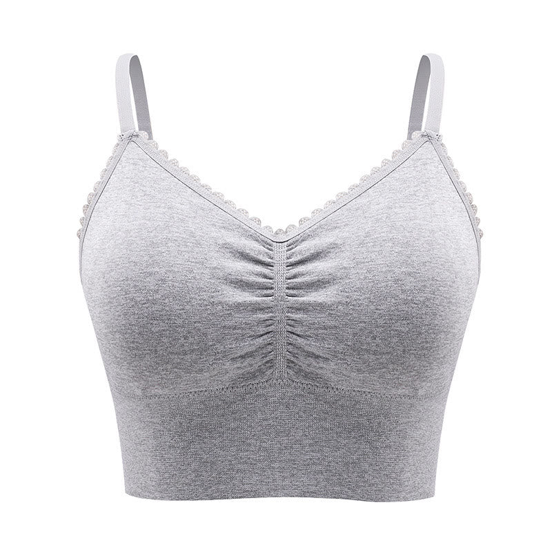Soutien-gorge une pièce sans couture grande taille pour vêtements d'extérieur