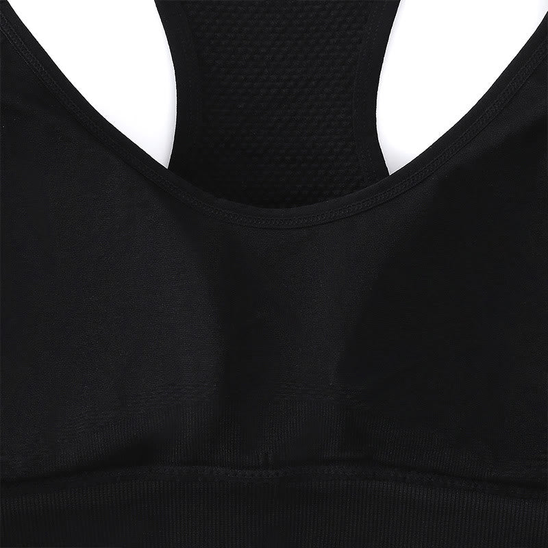 Soutien-gorge une pièce élastique respirant sans armatures grande taille