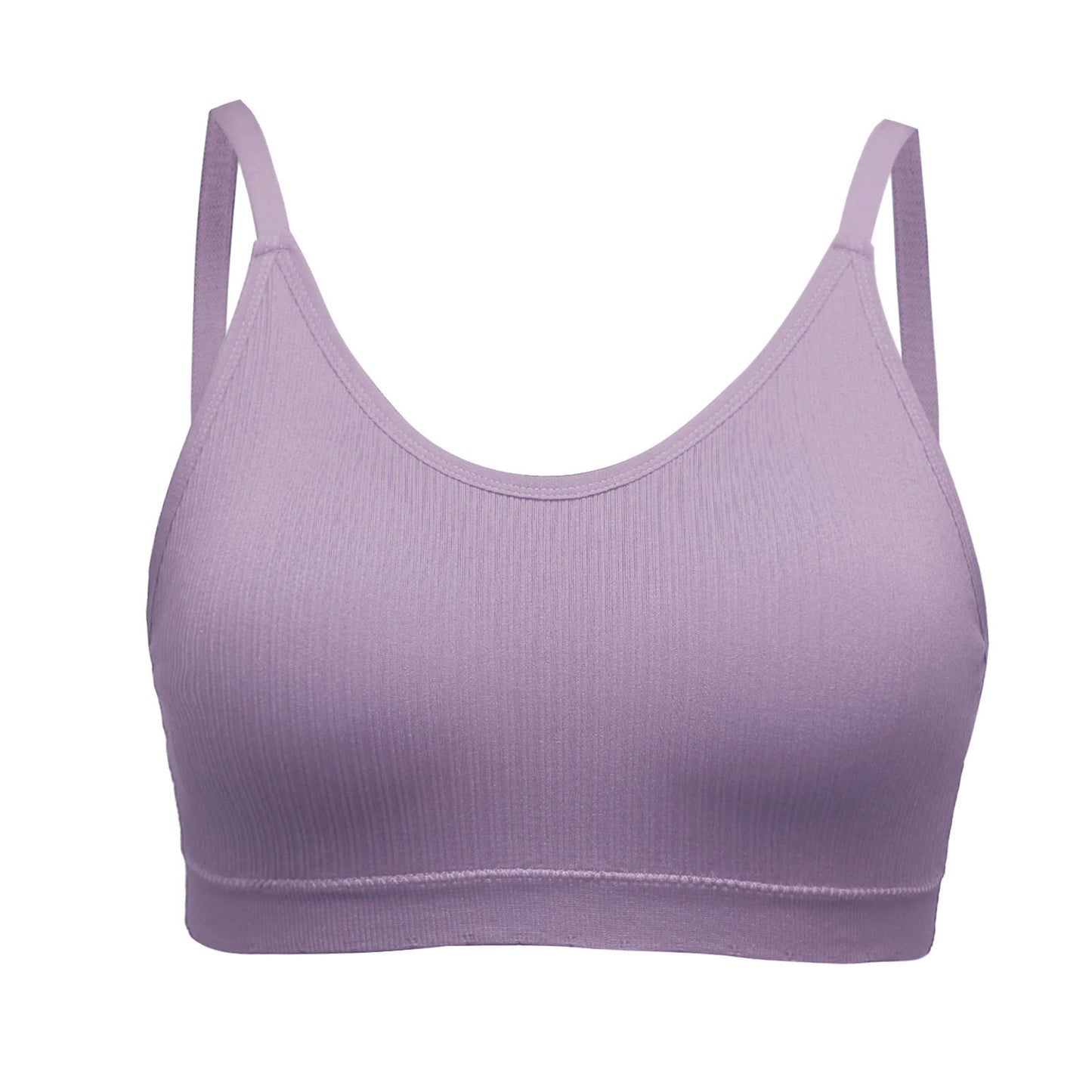 Soutien-gorge de fitness et de yoga sans armatures grande taille, confortable