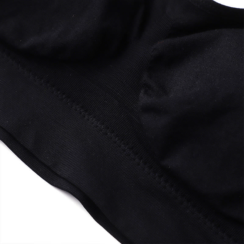 Soutien-gorge de sport respirant sans armatures grande taille
