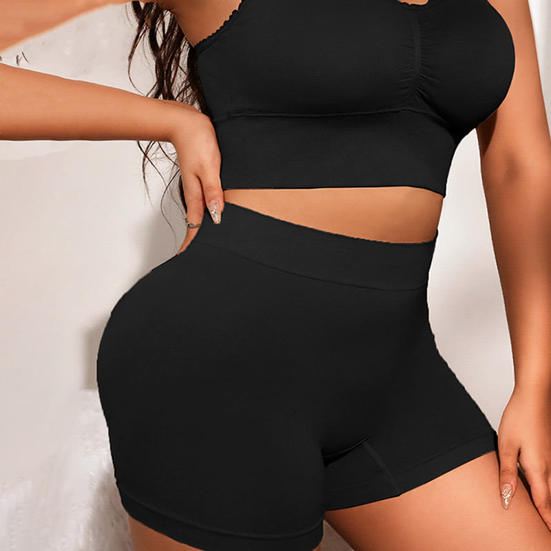 Pantalon de sécurité moulant taille haute, respirant et sans couture (lot de 3)