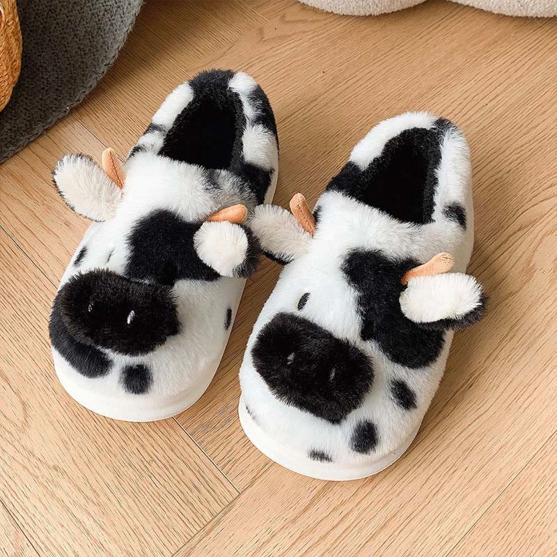 Chaussons vache grande taille - Noir - EU43-44 (US9-10) - image 7