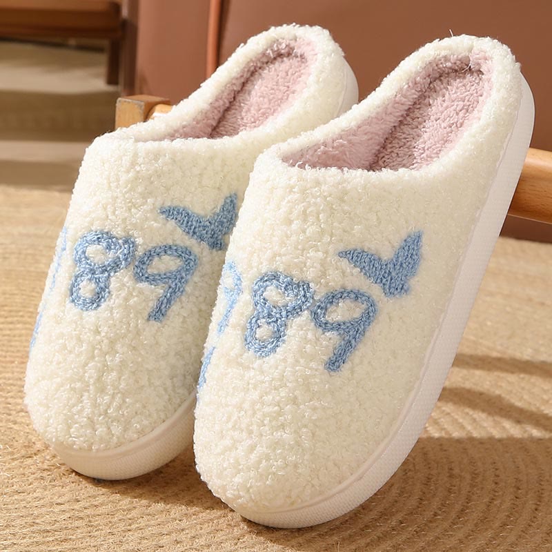Chaussons numérotés grande taille - Bleu - EU43-44 (US9-10) - image 6