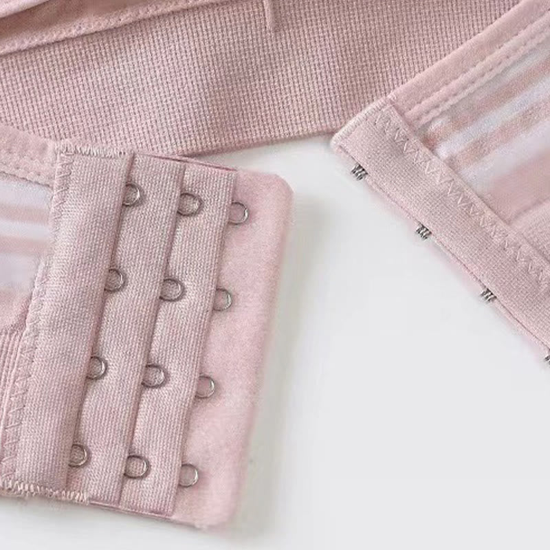 Soutien-gorge sans armatures confortable à rayures françaises (lot de 2)