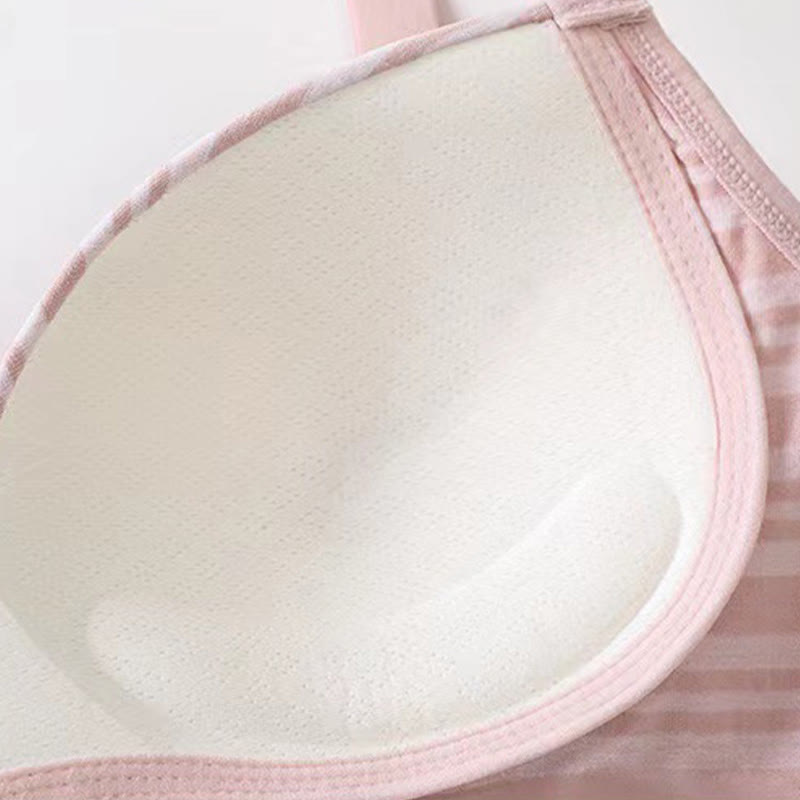 Soutien-gorge sans armatures confortable à rayures françaises (lot de 2)