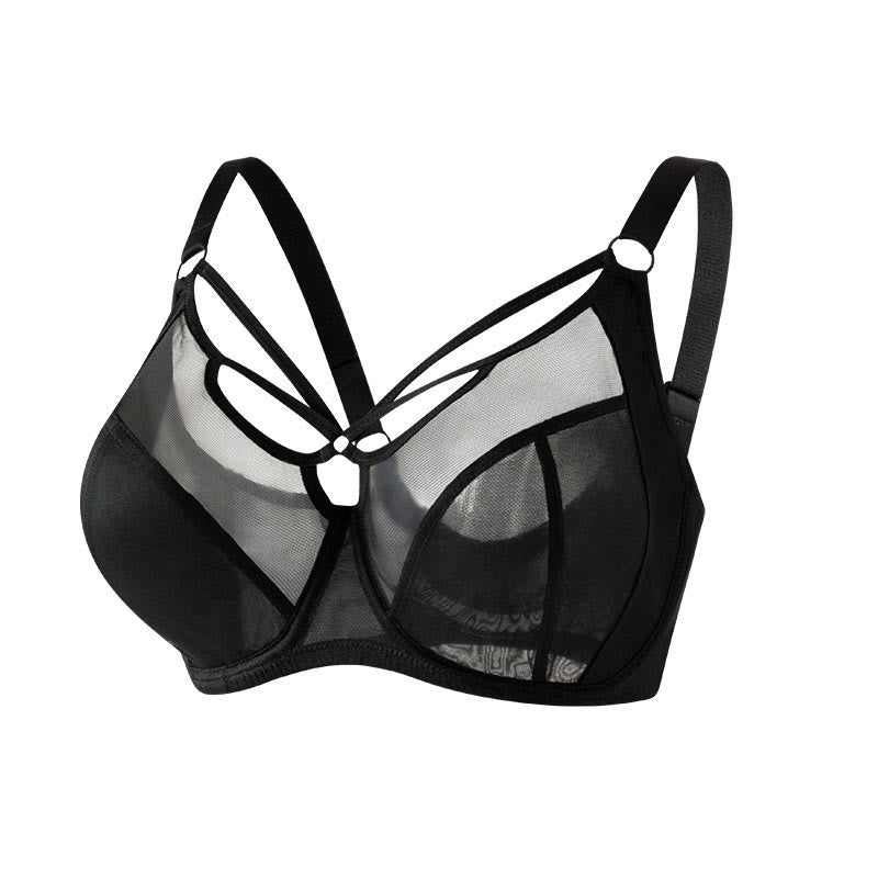 Soutien-gorge push-up anti-affaissement à armatures grande taille