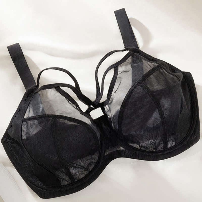 Soutien-gorge push-up anti-affaissement à armatures grande taille