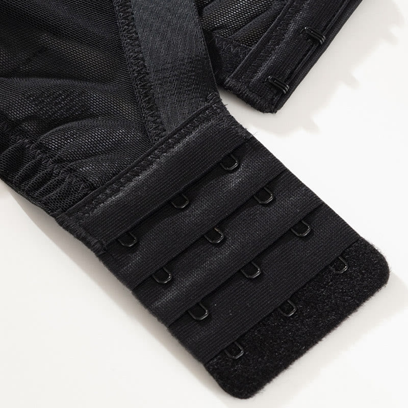 Soutien-gorge push-up anti-affaissement à armatures grande taille