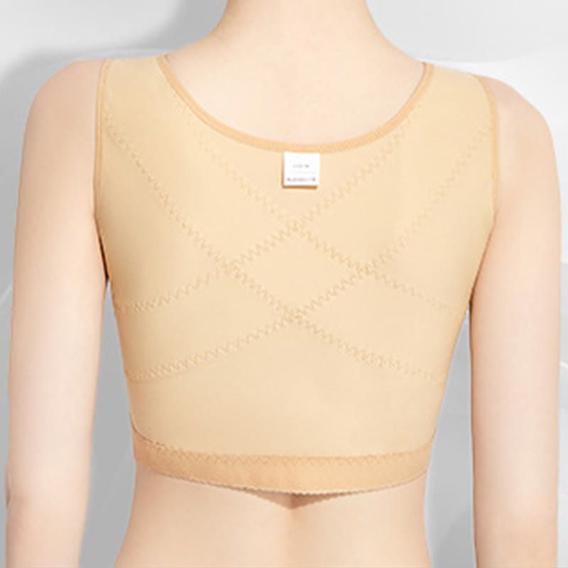 Gilet de compression post-opératoire à fermeture frontale
