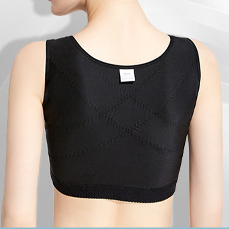 Gilet de compression post-opératoire à fermeture frontale