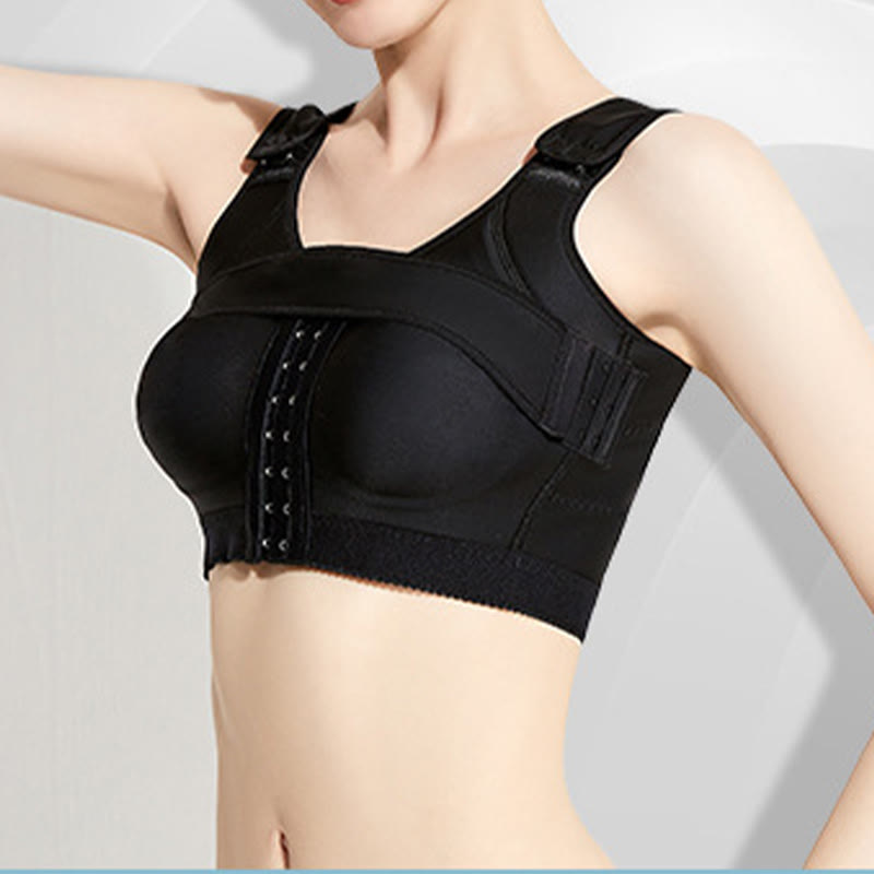 Gilet de compression post-opératoire à fermeture frontale