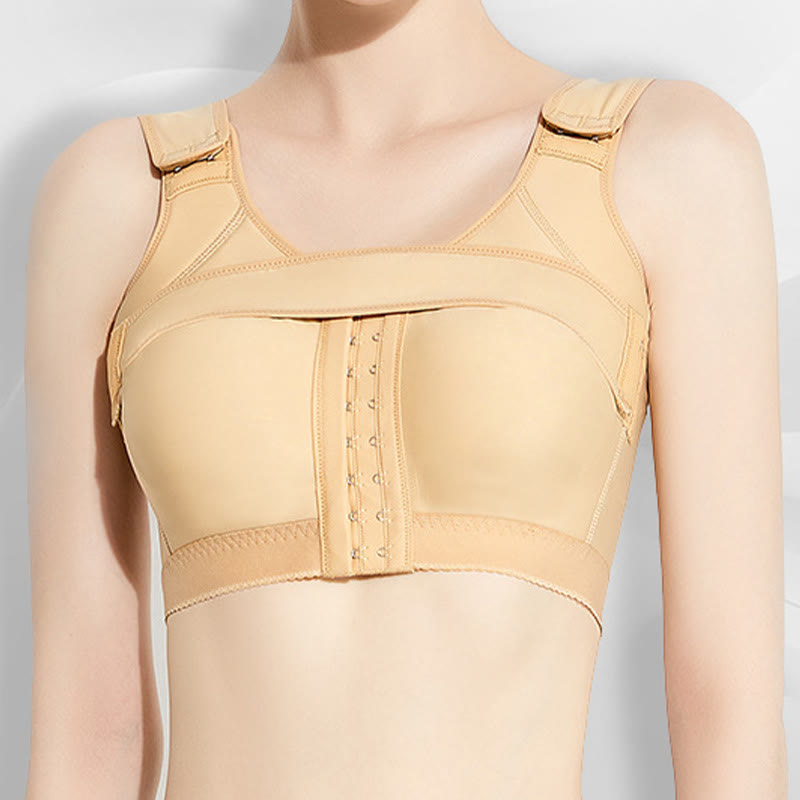 Gilet de compression post-opératoire à fermeture frontale