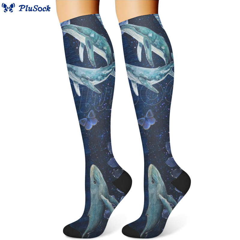 Chaussettes de compression ciel étoilé (3 paires) - image 4