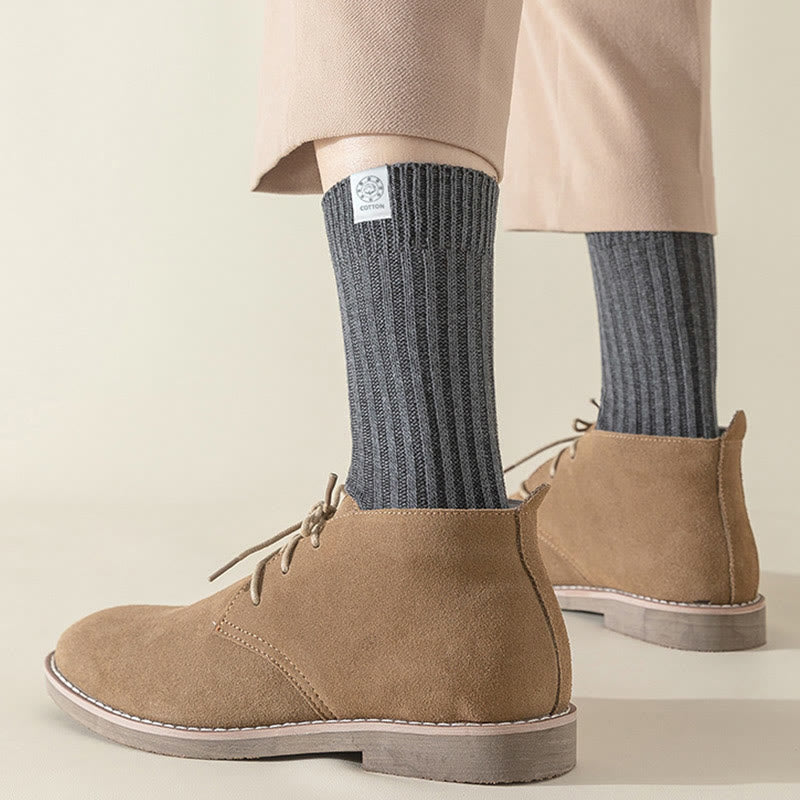 Chaussettes décontractées françaises grande taille (5 paires)