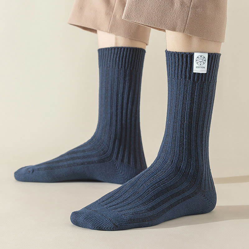 Chaussettes décontractées françaises grande taille (5 paires)