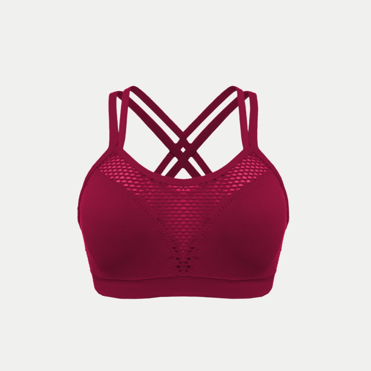 Soutien-gorge sexy sans armatures grande taille, sans coutures et creux