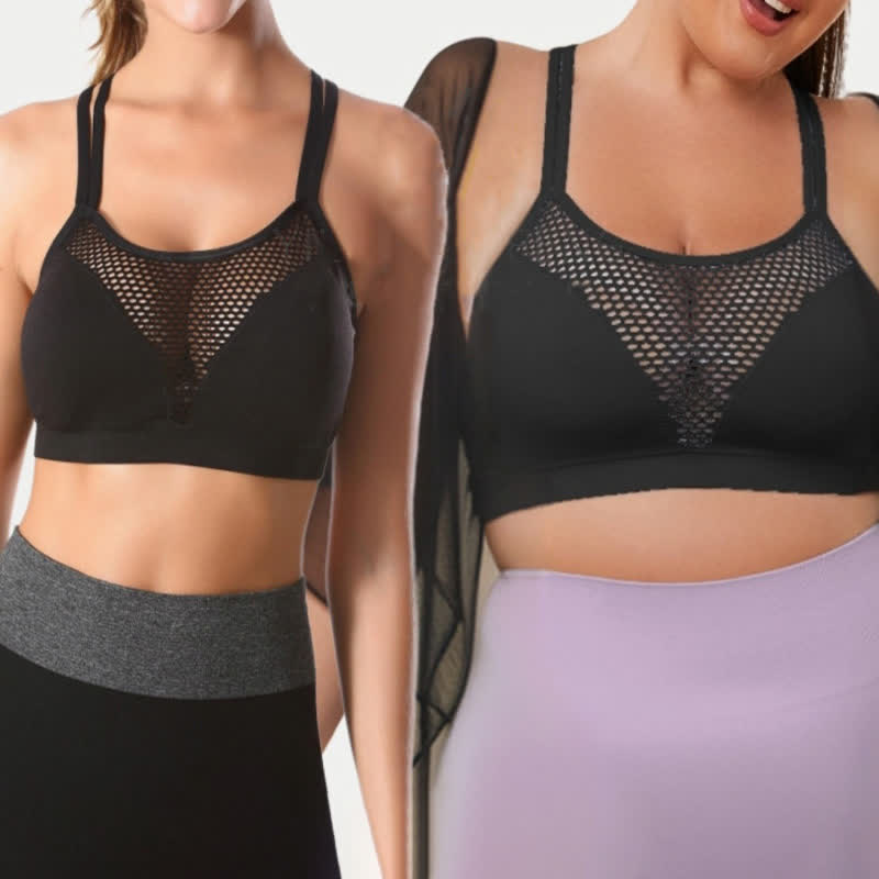 Soutien-gorge sexy sans armatures grande taille, sans coutures et creux
