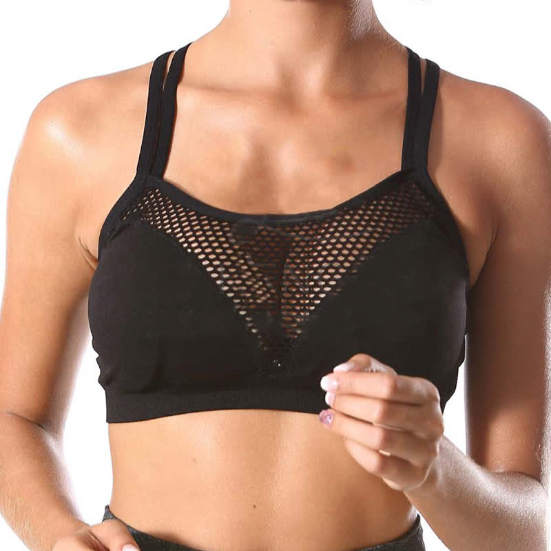 Soutien-gorge sexy sans armatures grande taille, sans coutures et creux