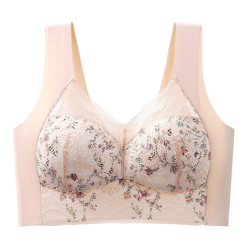 Soutien-gorge grande taille à couverture complète et doux avec bordure en dentelle (lot de 2)