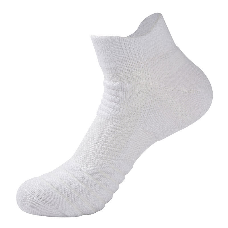 Chaussettes de compression à la cheville en serviette épaisse grande taille (6 paires)