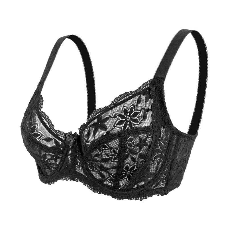 Soutien-gorge à armatures sexy en dentelle fine et respirante (lot de 2)