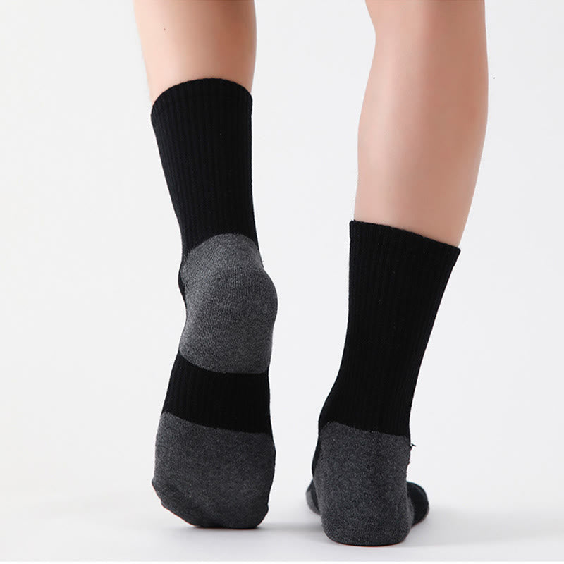 Chaussettes de compression Mountain Sports Quarter grande taille (5 paires)