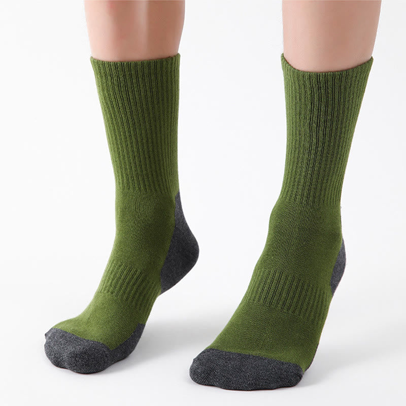 Chaussettes de compression Mountain Sports Quarter grande taille (5 paires)