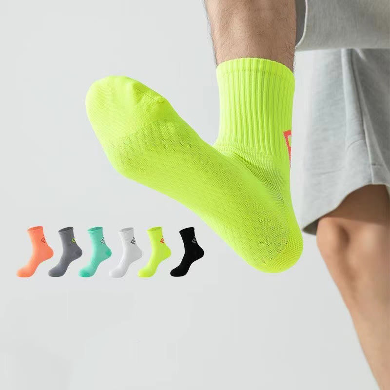 Chaussettes de compression Run Quarter grande taille (6 paires)