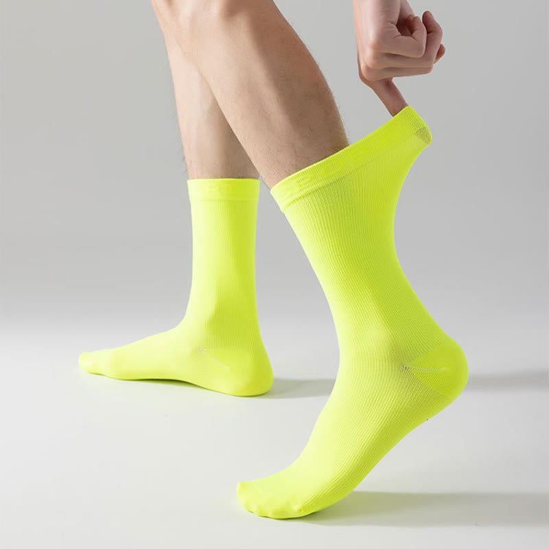 Chaussettes de compression antidérapantes grande taille (6 paires)