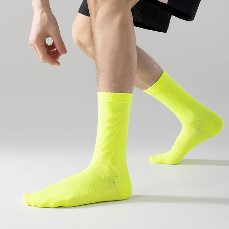 Chaussettes de compression antidérapantes grande taille (6 paires)