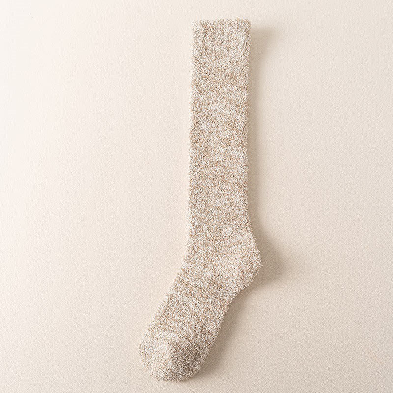 Chaussettes hautes épaisses grande taille (3 paires)