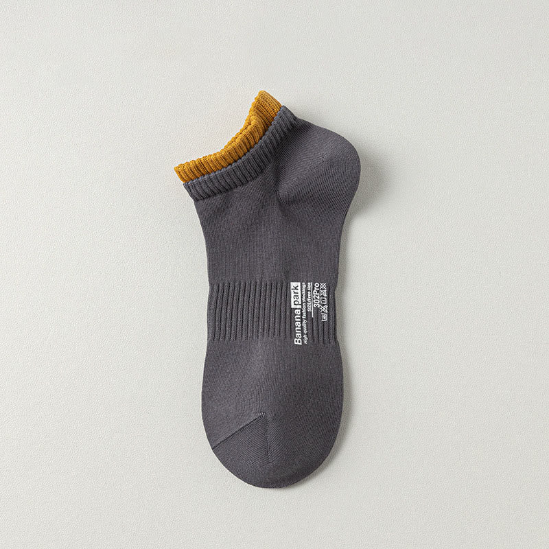 Chaussettes à revers double épaisseur (7 paires) - Gris foncé - EU37-45 (US4-11) - image 15