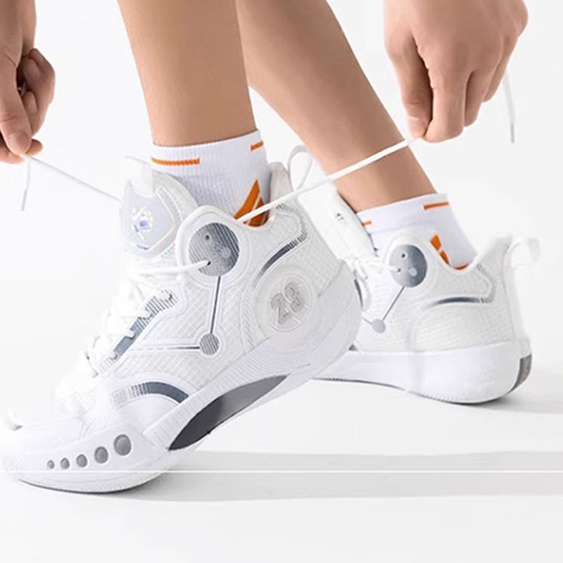 Chaussettes de compression légères et rembourrées pour chevilles, grande taille (4 paires)