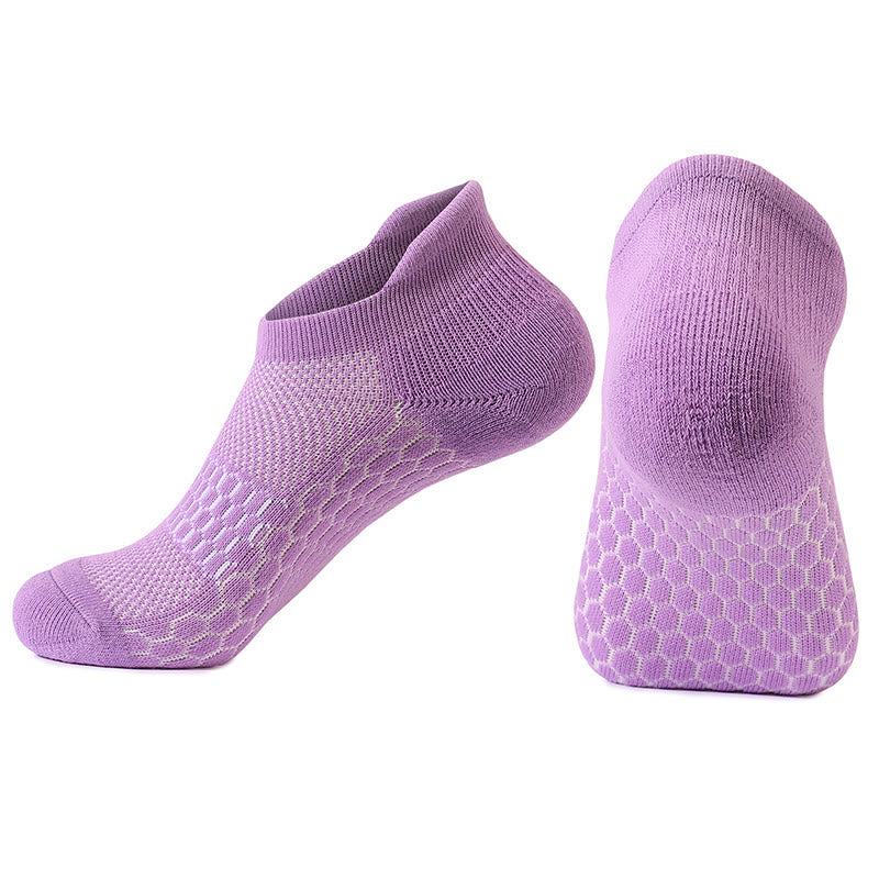 Chaussettes de compression simples grande taille (4 paires) - Violet - EU39-42 (US6-8.5) - image 4